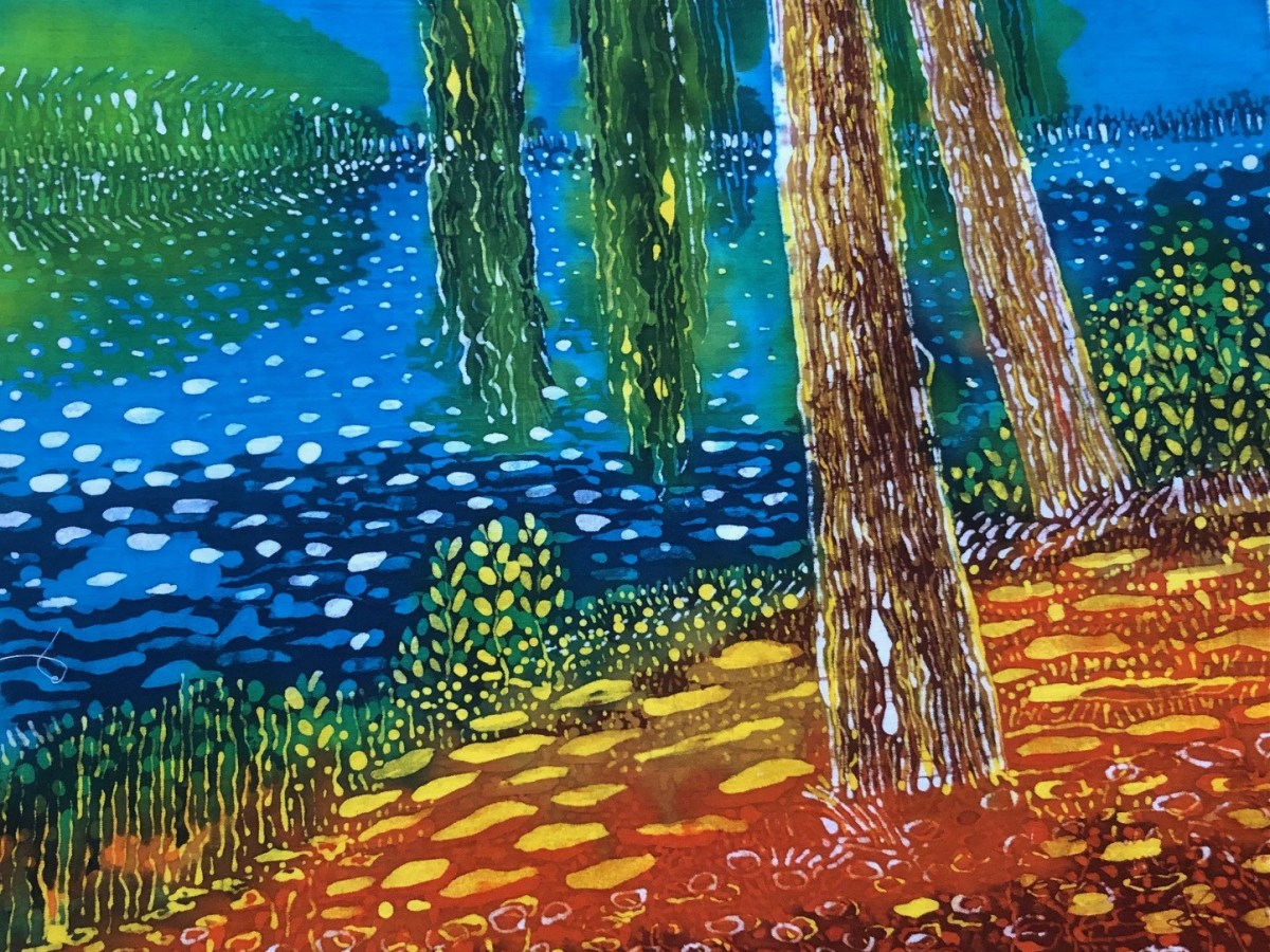 Batiks: landschappen met riet – januari&nbsp;2024